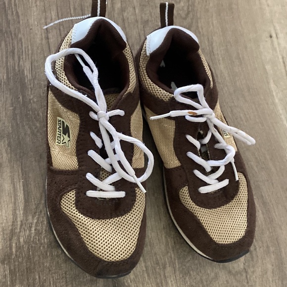 Starter Kyle brown sneakers size 2 - Picture 2 of 6